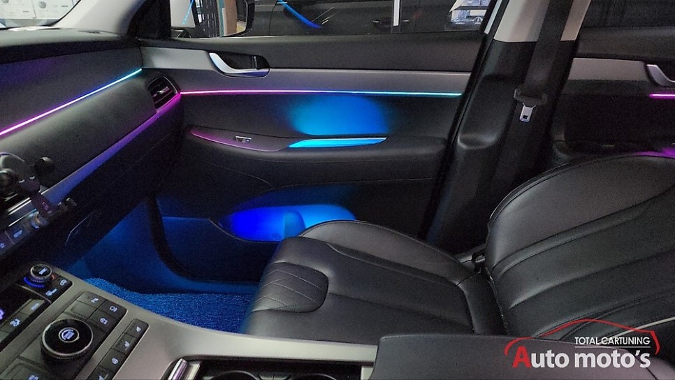 팰리세이드 코더스엠비언트 무드등으로 드라이브 감성을 업그레이드시켜줄 무드등 너무 좋아요 ~!! / 서울 중랑구