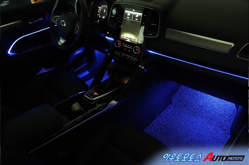 [ QM6 튜닝 ]  엠비언트 무드등[S링크연동] 달라진 내차 드라이브!!너무 분위기 좋네요~!! / 서울 중랑구