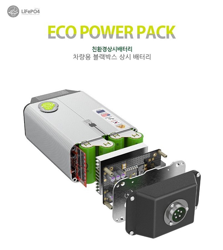 제네시스 MH7000블랙박스[내장형멀티미디어카드]&에코파워팩13C[보조배터리] 장착 했습니다.!! / 서울 중랑구