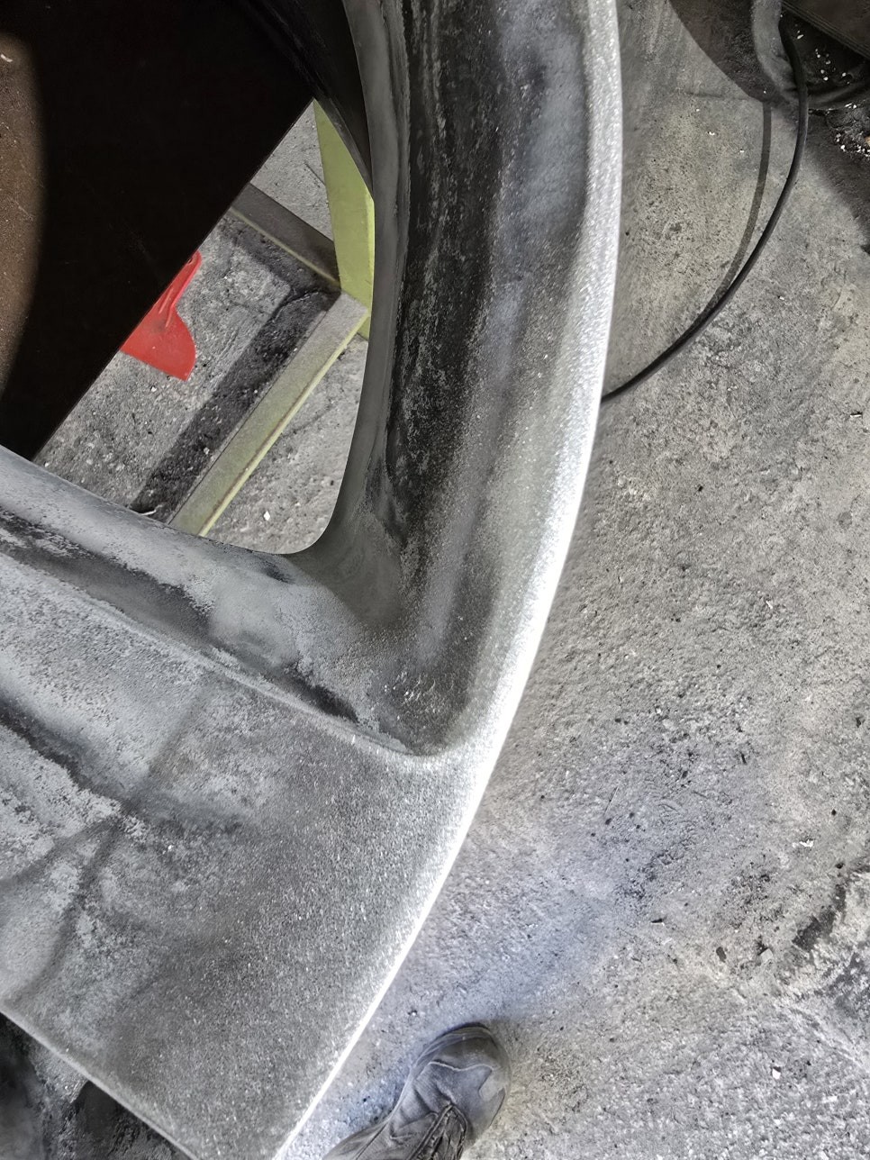 [제천휠도색 제천휠수리] 제네시스 GV80 휠복원 작업 / 원주, 강릉