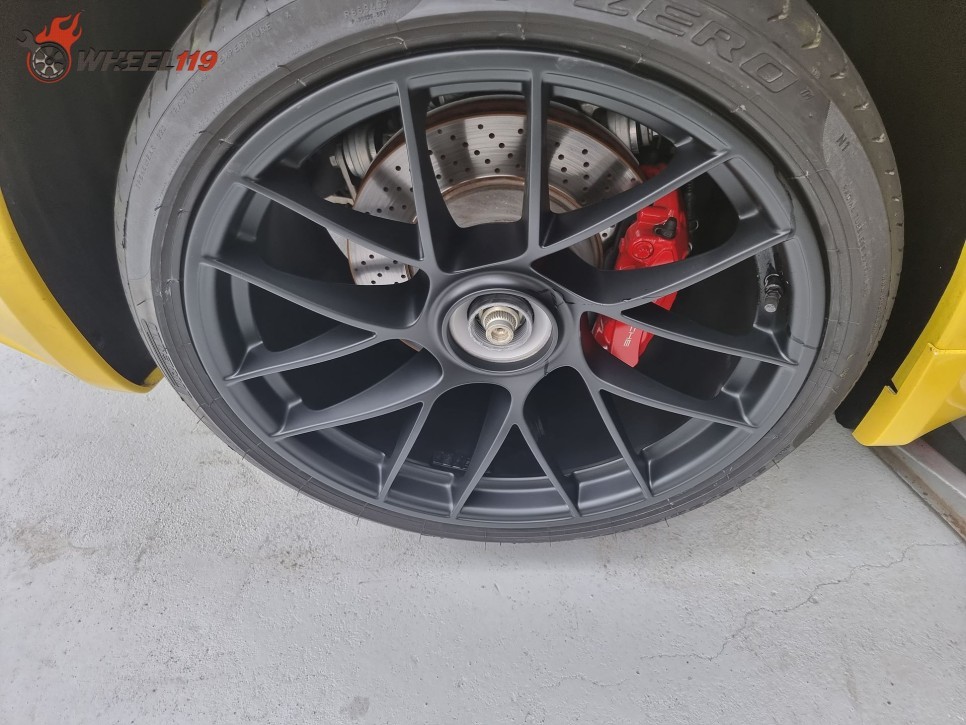 포르쉐 911 휠복원 강서구 휠도색 / 강남 송파 서초 판교 분당