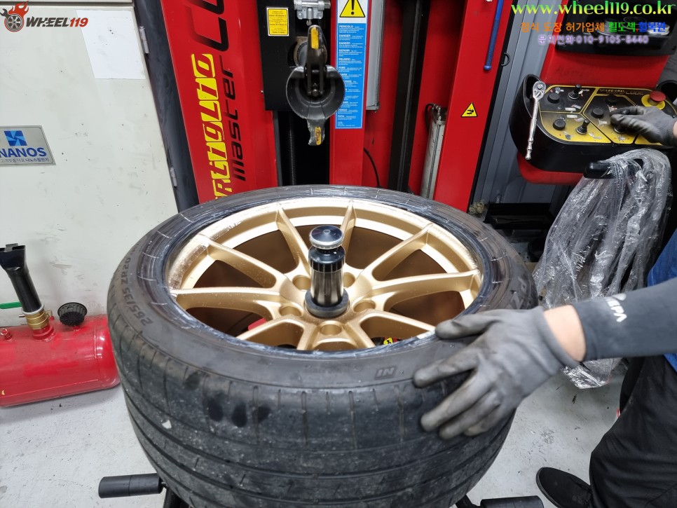 포르쉐 718박스터 휠도색 동작구 휠복원(휠수리) / 포르쉐 / 718 박스터 / 강남 송파 서초