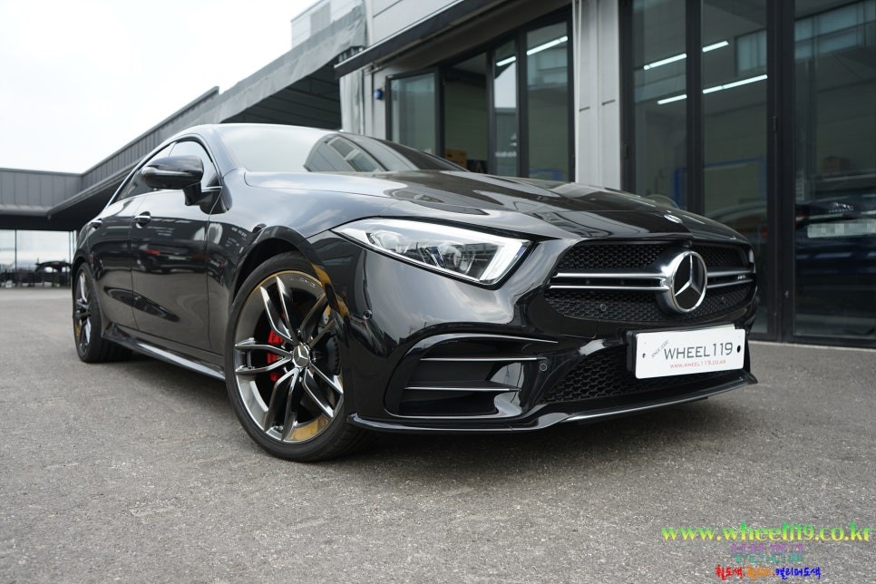 벤츠 CLS53 고스트크롬2 휠도색 휠119