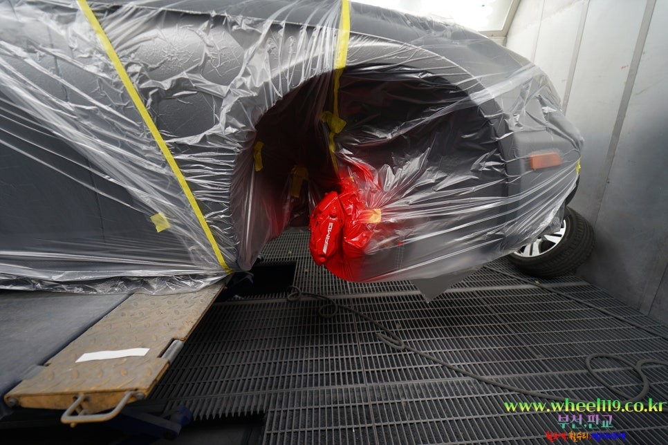 벤츠 CLS 캘리퍼도색 및 휠도색 휠119 / 서울 강남