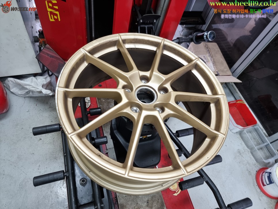 포르쉐 718박스터 휠도색 동작구 휠복원(휠수리) / 포르쉐 / 718 박스터 / 강남 송파 서초