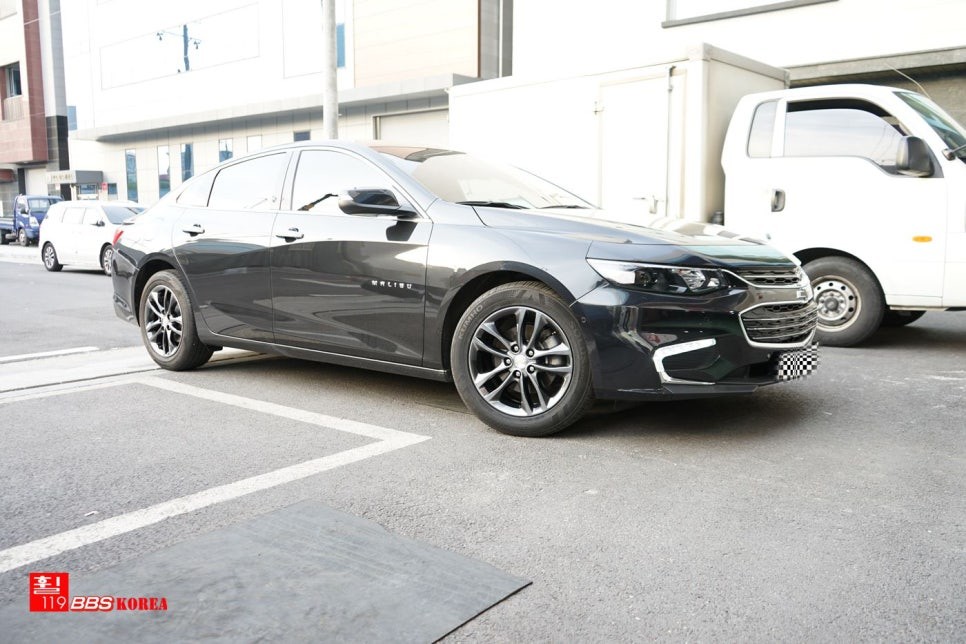 올뉴말리부 17인치휠 고스트크롬 휠도색 휠119 / 서울 강남