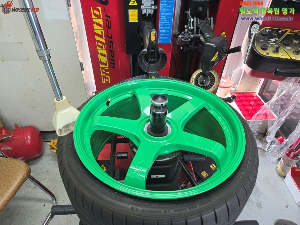 포르쉐 911 휠 도색 어드반 GT / 서울 강남