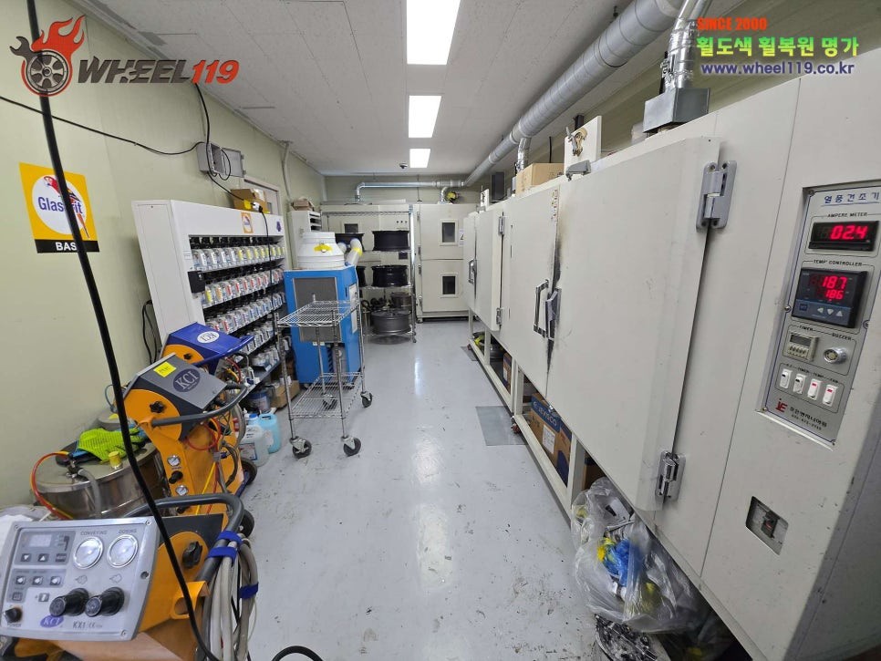 벤츠 e450 휠 수리 복원 전문 휠119 / 서울 강남