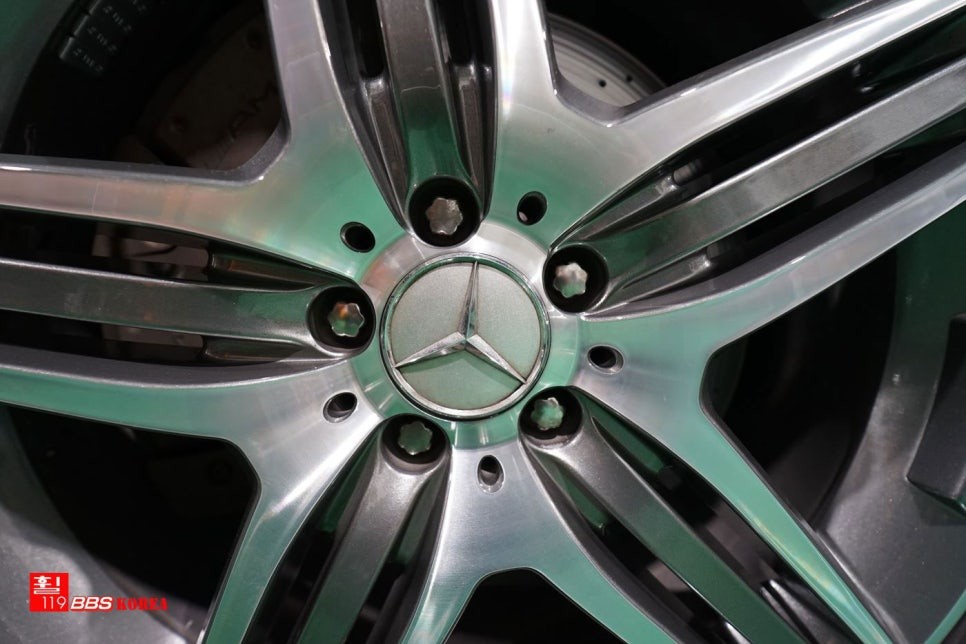 벤츠S클래스 AMG휠 다이아컷팅 휠수리 전문공장 휠119 / 서울 강남
