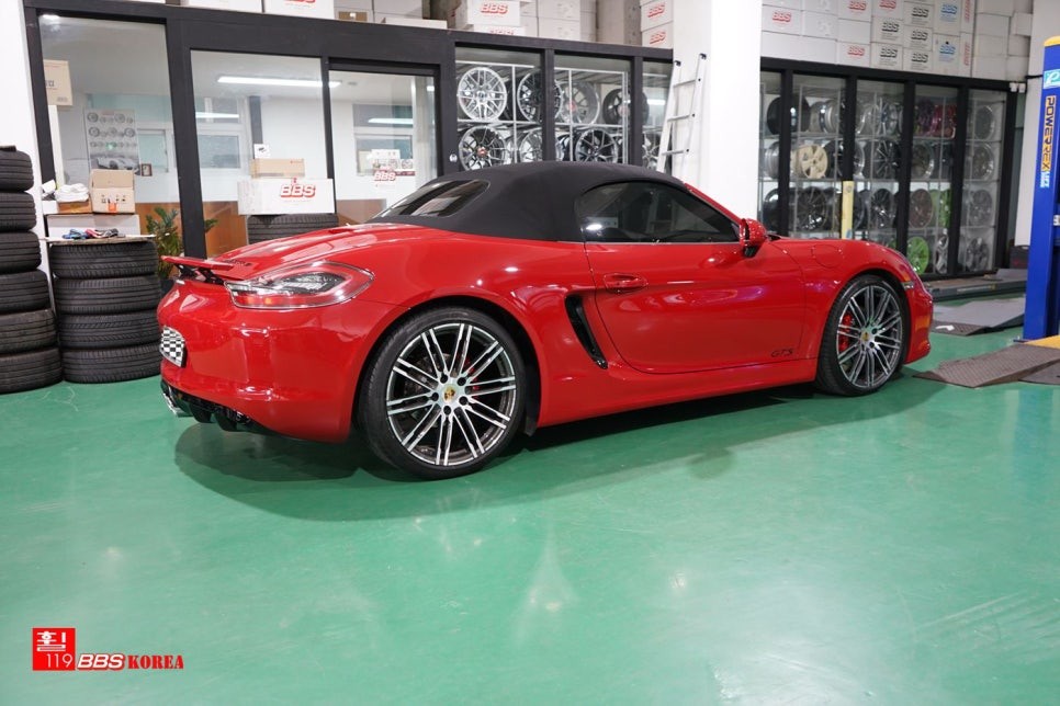 포르쉐 박스터 다이아컷팅 휠수리 원상복원 휠119 / 서울 강남