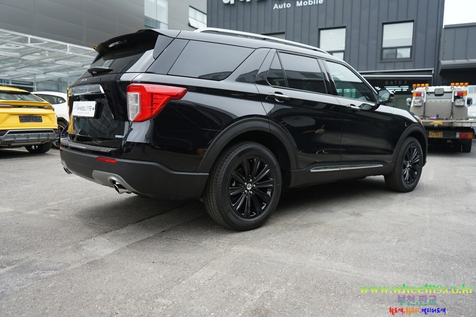 포드 익스플로러 검정 유광 휠도색 휠119 / 서울 강남