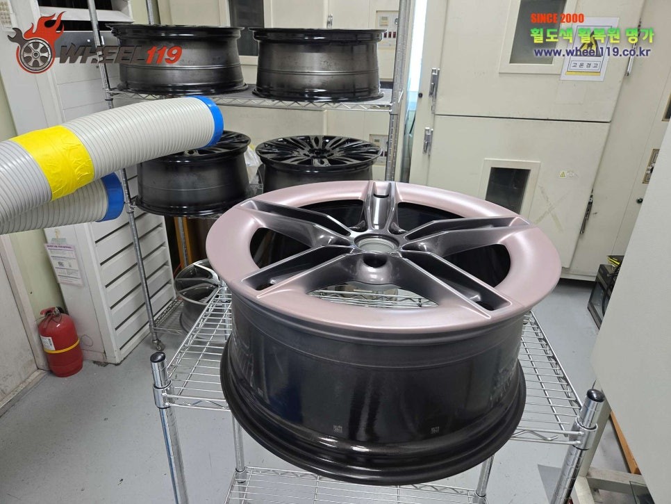 타이칸 미션E 휠 복원 명가 휠119 / 서울 강남