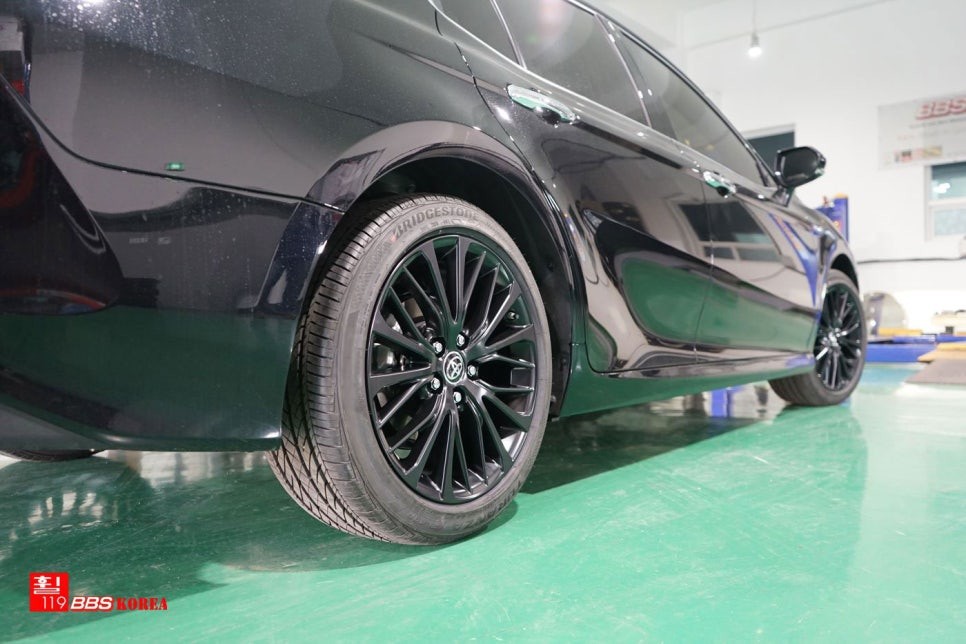 도요타 캠리 멧블랙 휠도색 장착 휠119 / 서울 강남