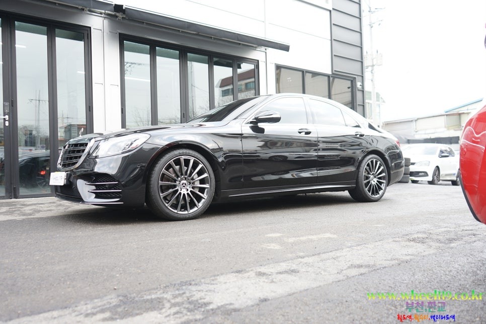 벤츠S클래스 20인치휠 박리후 고스트크롬 휠도색 휠119 / 서울 강남