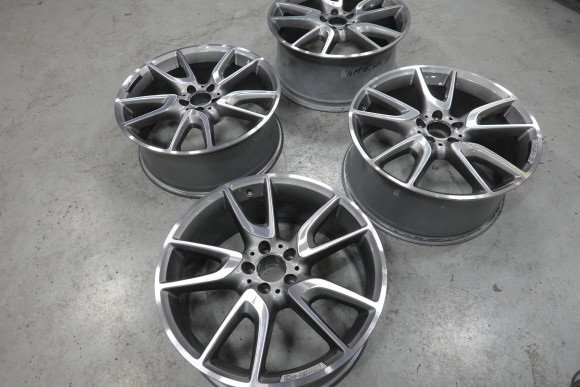 벤츠휠복원 휠스미스 벤츠 E43 AMG  다이아컷팅 휠 복원 수리 작업 후기! / 남양주, 구리, 의정부, 서울 노원