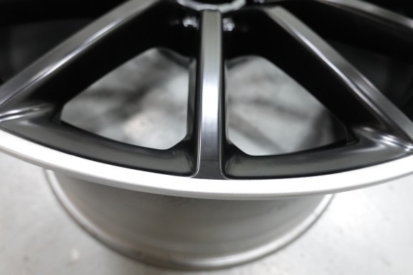 벤츠 GT 43 AMG 림 끝 실버 , 블랙 반무광 휠 도색 작업 후기! 분체도장 휠도색전문업체 휠스미스
