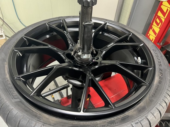 [bmw m5 휠 도색 및 휠 복원 전문 업체 휠스미스] bmw m5 블랙 반무광 휠 도색 작업 후기 / 남양주, 구리, 의정부, 서울 노원