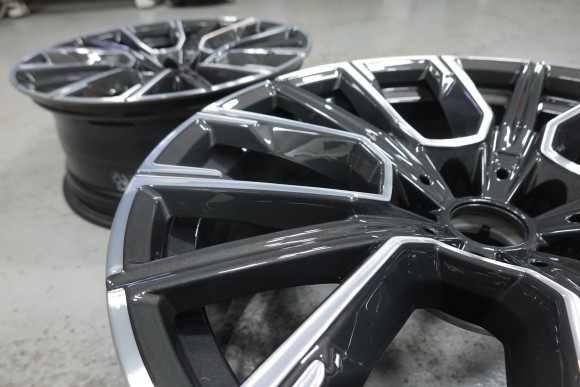 [경기도,서울 휠 복원 및 휠 도색] BMW 740Li 다이아몬드 컷팅 휠 복원 / 남양주, 구리, 의정부, 서울 노원