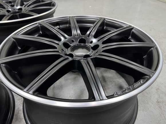 [벤츠 cls63 amg 휠 도색 및 휠 복원 전문 업체 휠스미스] 벤츠 cls63 amg 블랙 투톤 림 끝 컷팅 작업 후기