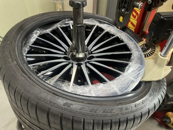 벤츠 cls450 다이아몬드컷팅 휠복원 / 남양주, 구리, 의정부, 서울 노원