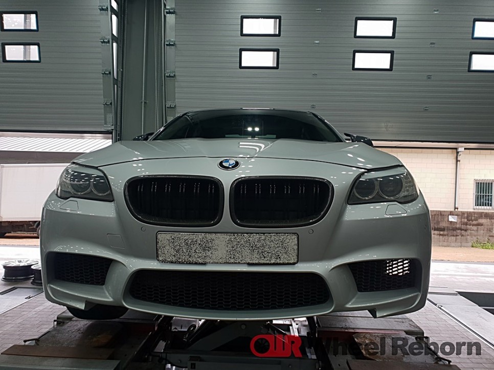BMW f10 528i 유압식 굴절 휠수리 작업후기!! / 하남시 감북동