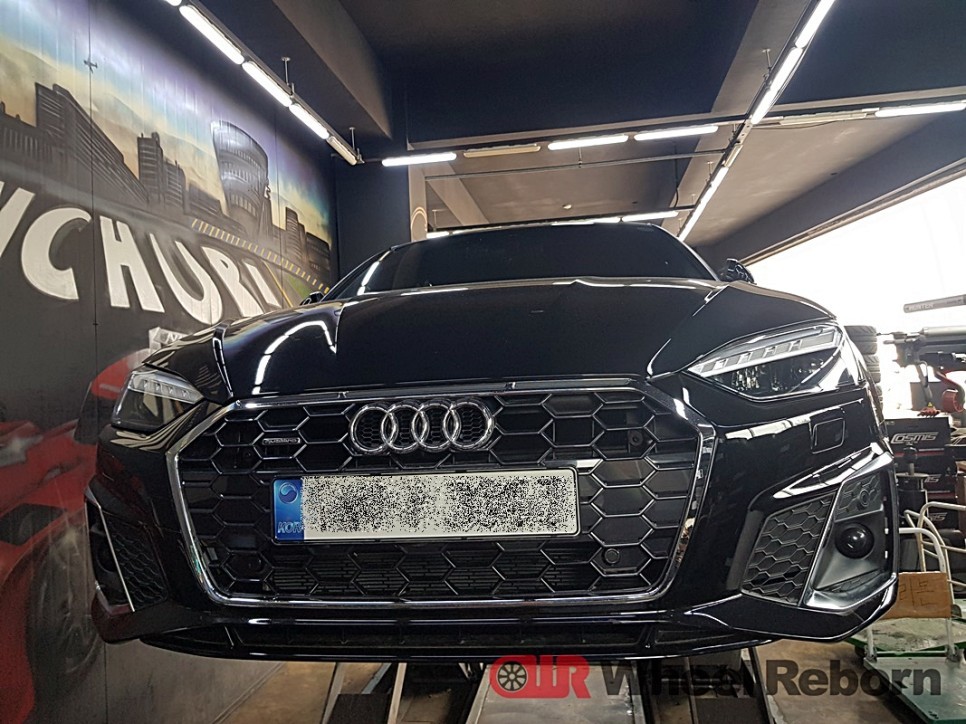 경기남부 / 아우디 A5 무광 다크그린 캘리퍼도색 작업후기!! / 하남시 감북동 / 하남.광주