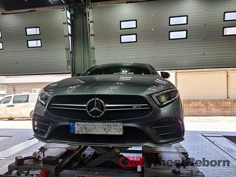 벤츠 CLS53 AMG 유압식 굴절 휠수리 작업후기!! / 하남시 감북동