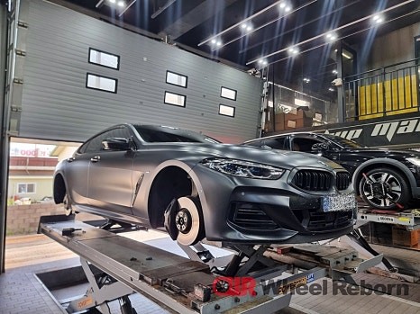 BMW 850i 유압식 굴절 휠수리 작업후기!! / 하남시 감북동