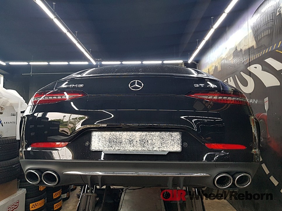 벤츠 GT43 AMG 레드골드 캘리퍼도색 작업후기!!