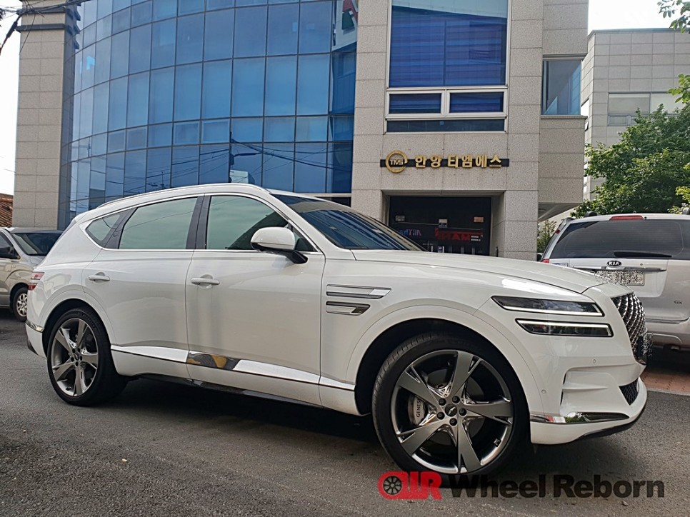 제네시스 GV80 순정 22인치 휠교체 작업후기!! / 하남시 감북동
