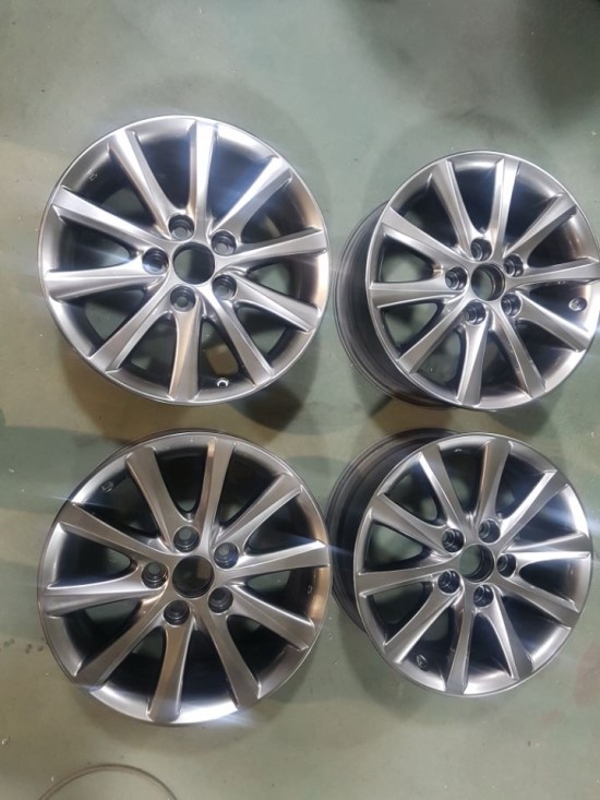 남양주 휠수리 휠아트코리아 - 도요타 캠리 휠수리 휠도색 고스트크롬 :) / 포천시 소흘읍