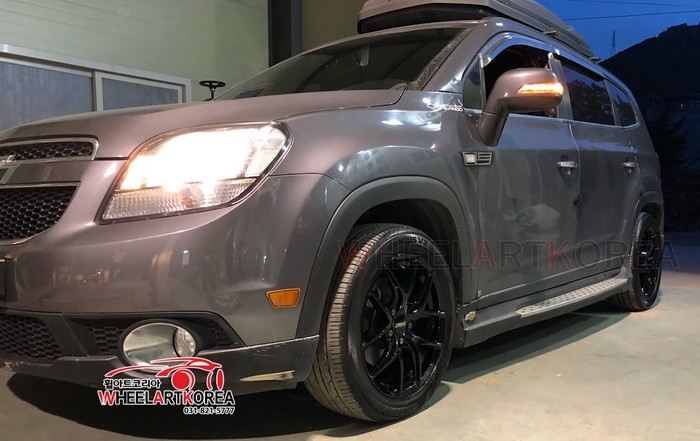 진접 휠복원 휠아트코리아 - 쉐보레 올란도 휠복원 휠도색 / 포천시 소흘읍