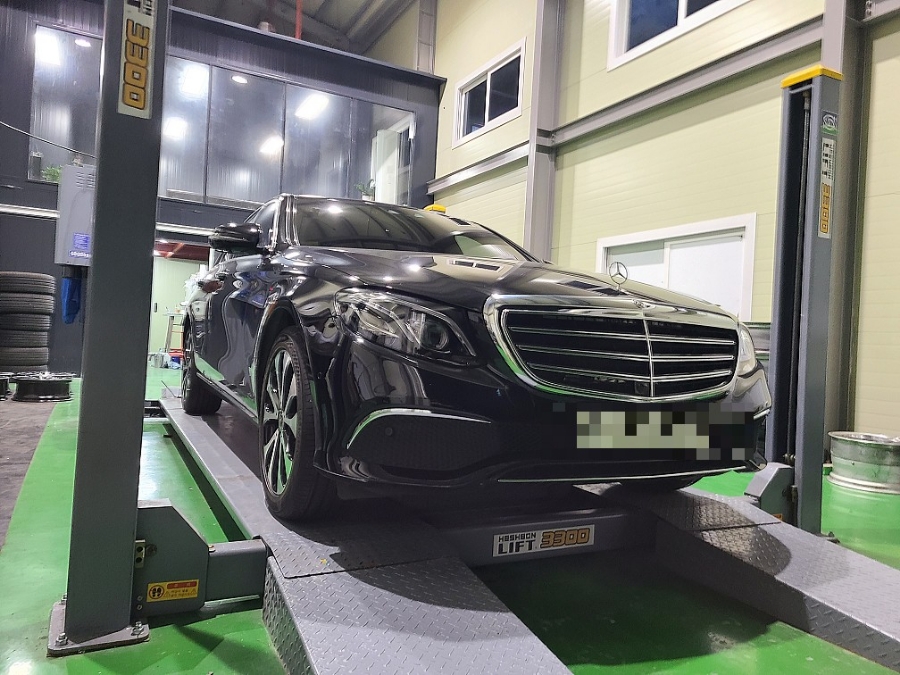 [BENZ E CLASS 18인치 휠 복원 및 휠 도색 작업] 동탄 휠복원/오산 휠복원/수원
