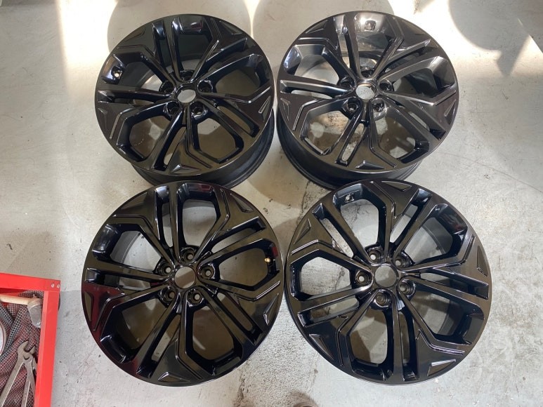 [휠클럽] 일산 분체도장 블랙유광 휠복원,휠도장 30만원 오픈이벤트 / 파주시 신촌동