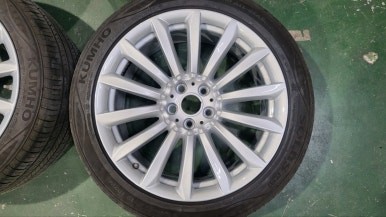 [휠클럽] 일산 휠복원 휠도색 전문 / BMW 7시리즈 심한 파손으로 휠용접 및 휠복원 후 재도색