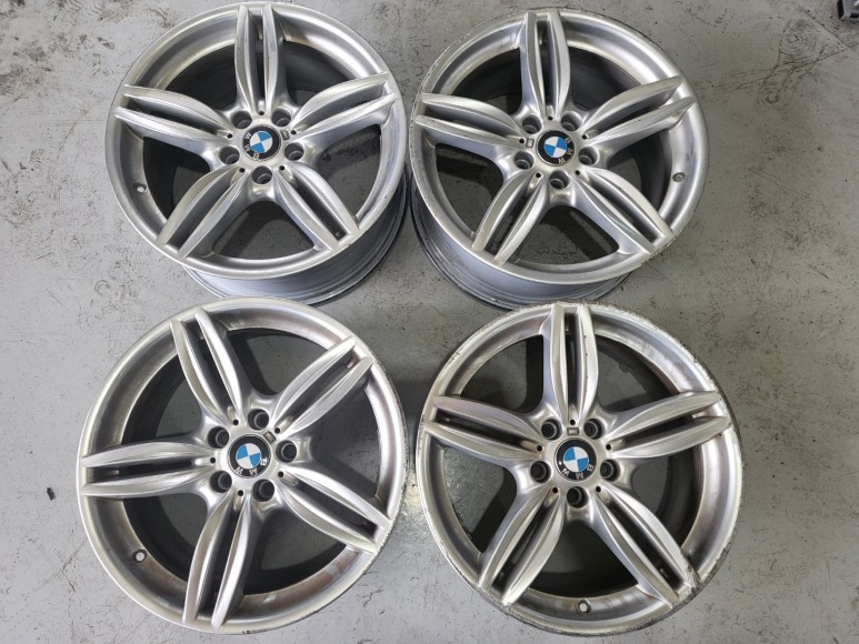 경기북부 / BMW 5시리즈 F바디 18인치 분체 유광블랙 포스팅 / 파주시 신촌동 / 파주.포천