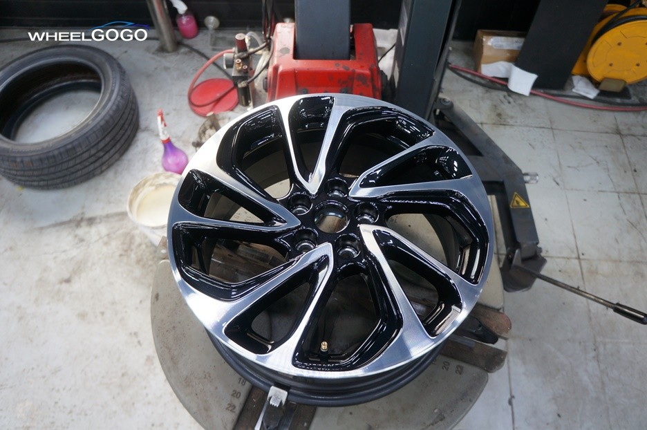 쉐보레 볼트 EUV  다이아몬드컷팅 휠수리