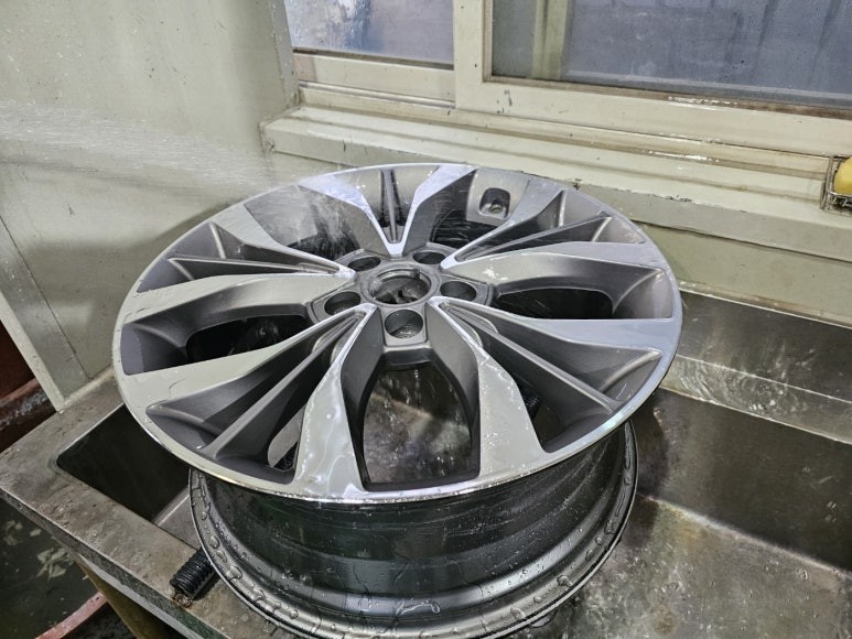 ★울산 휠랜드★소나타 CVVL #휠복원 #휠수리 / 울산 울주