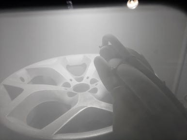 ★울산 휠복원 · 휠수리★BMW X5 SUV 휠 복원작업 / 울산 울주