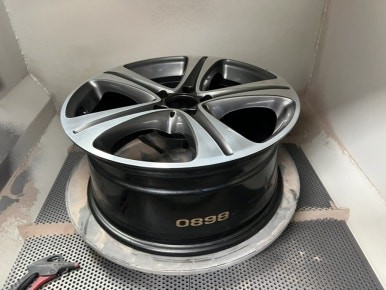 [벤츠 E클래스 E300 18인치  순정 컷팅휠 휠복원 미쉐린 245 45 18 CC2 타이어교체 경기광주 휠복원 타이어 휠도색 휠교체] 용인 분당 성남 하남 수원 / 경기광주 문형동