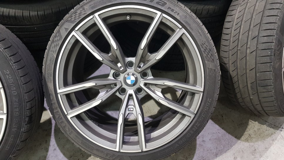 안산휠도색 BMW 3 시리즈 19인치 유광 블랙
