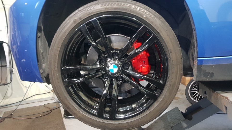 안산자동차휠복원 BMW 3시리즈 18인치 작업 후기 / 화성시 팔탄면