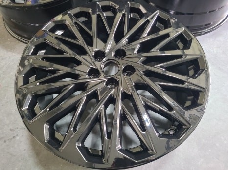 울산 팰리세이드 LX3 블랙유광 휠도색 휠수리 휠복원 / 울산 북구, 경남