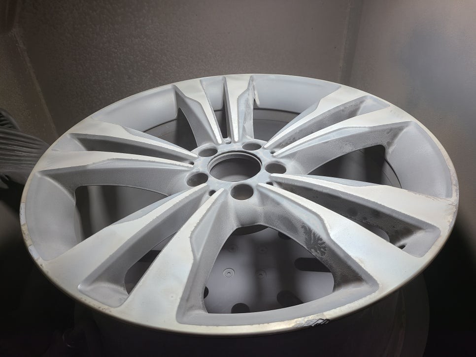 W222 S500 다이아몬드컷팅 울산 휠수리 휠복원 휠도색 / 울산 북구, 경남