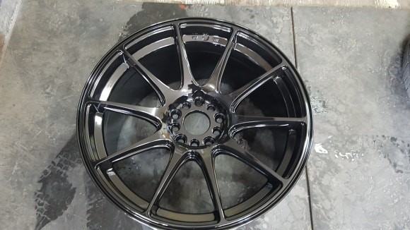 현대투싼ix 사제휠 벤조527 블랙유광 (수원휠도색/ 수원휠수리/ 수원휠복원) / 수원 탑동