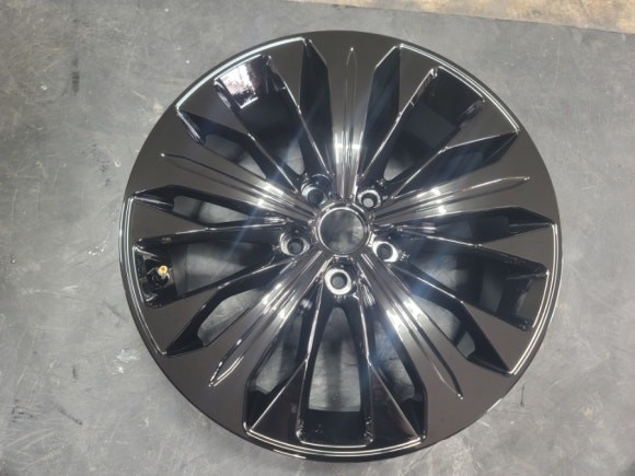 수원휠 기아 k8 블랙유광도색 / 수원 탑동