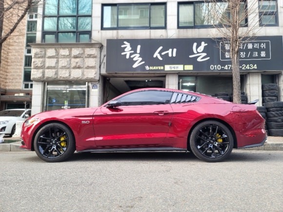 수원휠도색 / 수원 탑동