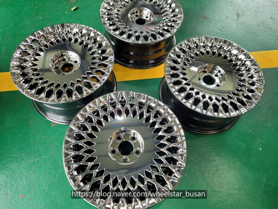 [[부산 크롬휠복원][부산 휠도색]]현대 G90 19인치 화이트크롬 시공 휠복원 휠수리휠도색비용 _wheelstar / 부산 사상 학장동