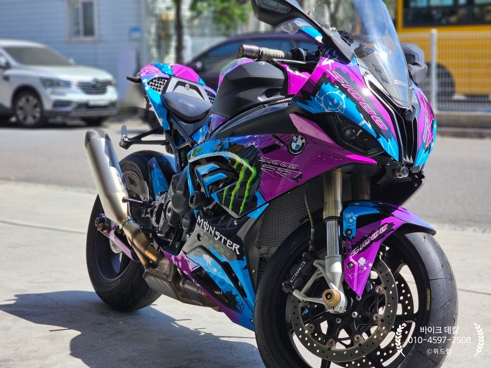 탁송으로 만난 S1000RR｜몬스터 데칼로 완성된 바이크 리뉴얼