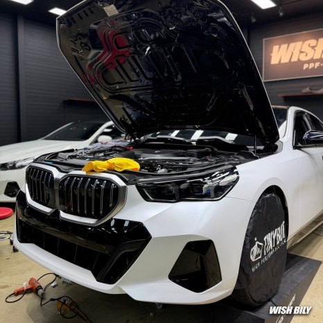 BMW 5시리즈 전체 랩핑 가격 알아봐요 / 경기 평택